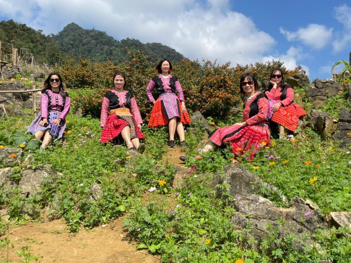Mai Chau Mountains Vandrarhem Exteriör bild